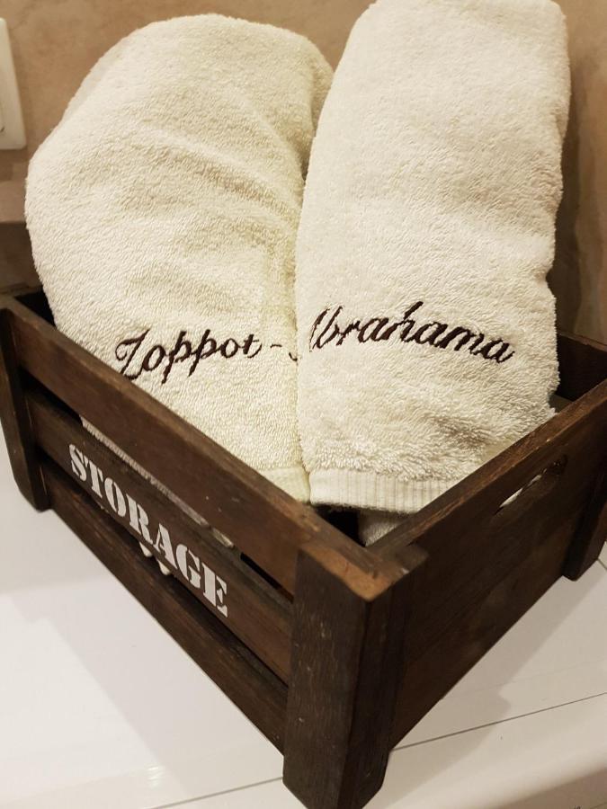 Zoppot-Abrahama Apartman Kültér fotó